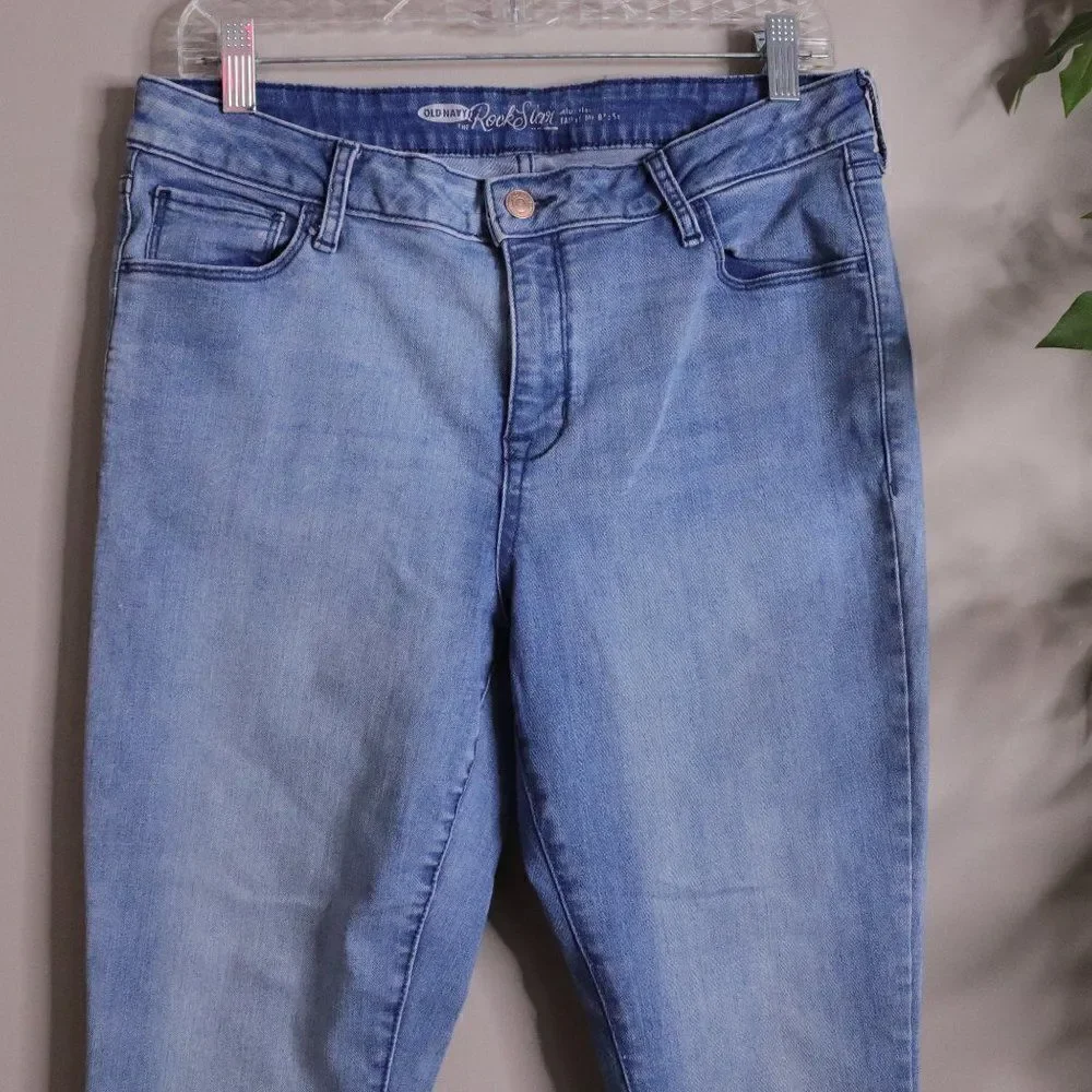 ‎Old Navy | Rockstar Jeans Light wash 12